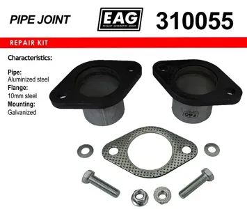 EAG 310055 Ремкомплект глушителя D55 (в сборе)