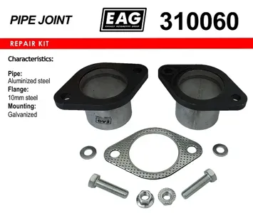 EAG 310060 Ремкомплект глушителя D60 (в сборе)