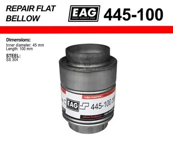 EAG 445100 Сильфон выхлопной системы VAG 45x100