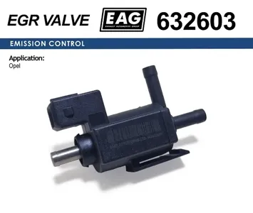 EAG 632603 Клапан Opel Vectra C Signum 03- 2.0T Z20NET электромагнитный