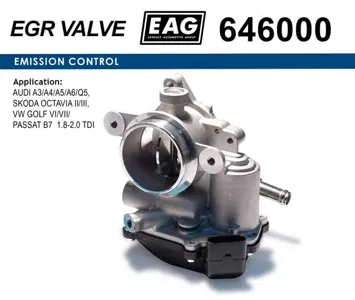 EAG 646000 Дроссельная заслонка