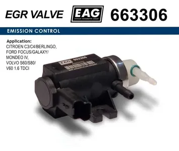 EAG 663306 Клапан регулировки давления наддува