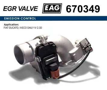 EAG 670349 Заслонка дроссельная