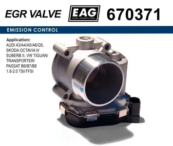 EAG 670371 Заслонка дроссельная