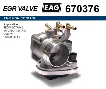 EAG 670376 Заслонка дроссельная