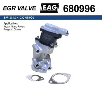 EAG 680996 Клапан EGR Jaguar S-TYPE IIXF IXJ, Land Rover Discovery III, Peugeot 407607, Citroen C5C6 2.7 HDI EAG