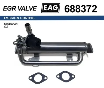 EAG 688372 Радиатор VAG Octavia Golf Passat -10 охлаждения EGR