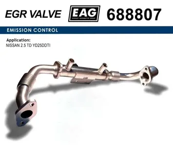 EAG 688807 Радиатор охлаждения EGR