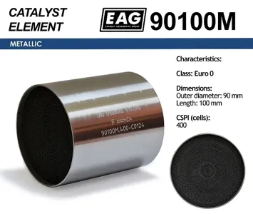 EAG 90100M Каталитический блок металл. 90x100 Euro 0