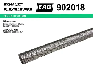 EAG 902018 Металлорукав автономного отопителя нерж. 304 32х1000