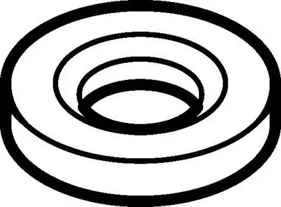 ELRING 056790 Прокладка свечного колодца