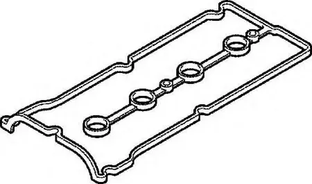 ELRING 166520 Прокладка клапанной крышки Mazda 323 1.5 16V ZL 98-01