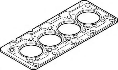 ELRING 262871 Прокладка ГБЦ Renault Cli Omega ne, Nissan Almera 1.5DCi 8V SOHC 01>