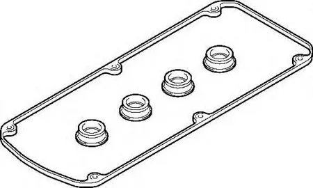 ELRING 376220 Прокладка клапанной крышки Mitsubishi GalantSpace Gear 2.02.4 4G63 92-00