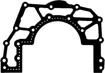 ELRING 432471 прокладка задней крышки двигателя Audi A4A6A8, VW Passat 2.4-2.8i 95-05