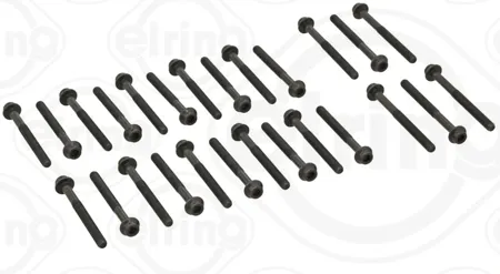 ELRING 476660 комплект болтов ГБЦ Mercedes W124W140W210W463 3.0DTD 24V OM606 93> (26)