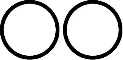 ELRING 589150 Комплект прокладок, выпускной коллектор