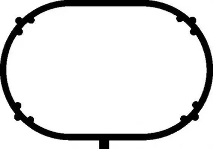 ELRING 655830 Прокладка, впускной коллектор