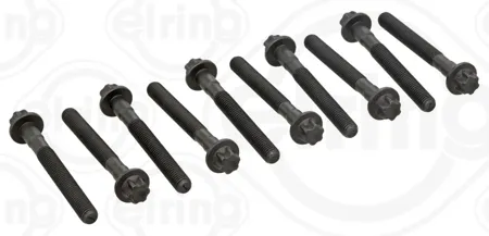ELRING 760090 Болты ГБЦ комплект (м) M12x1.75 L=102 Mercedes Sprinter OM611OM646 W210 Vito 2.2CDi 98> (10)