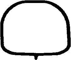 ELRING 874301 прокладка коллектора впускного (x4) Ford Mondeo , Mazda 36 1.8-2.2 16V 00>