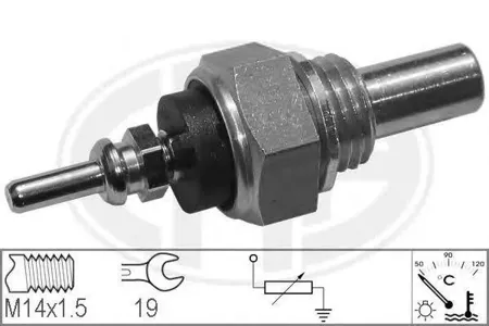 ERA 330104 Датчик температуры охлаждающей жидкости   Mercedes W201W124W210 2.0-5.0i2.0-3.0DTD 84-02