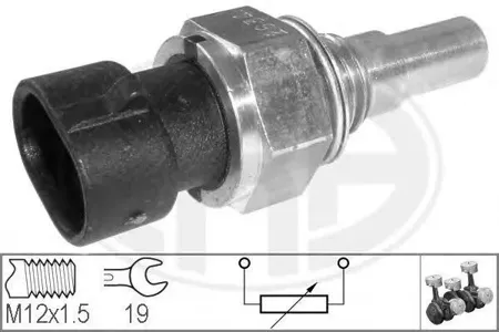 ERA 330107 Датчик температуры ература ОЖ Daewoo Nexia Chevrolet Lacetti