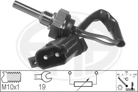 ERA 330108 Датчик температуры ОЖ Volvo 850S40 I