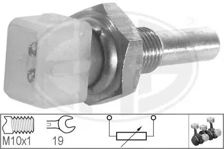 ERA 330127 Датчик температуры ература ОЖ Audi VW 85-95