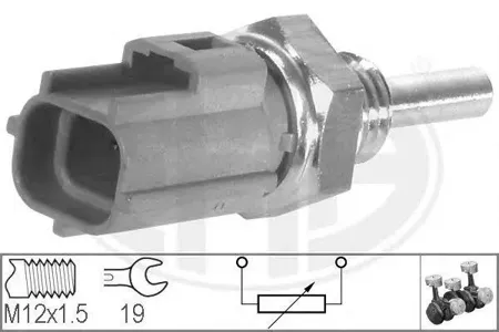 ERA 330130 Датчик температуры ература ОЖ Mazda Toyota