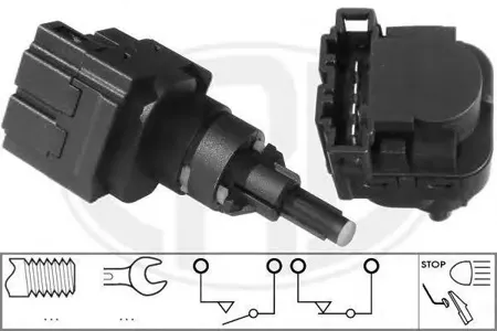 ERA 330503 Датчик стоп сигнала Skoda Octavia 1.4-2.0 96>, Seat Toledo 1.4-2.3 99-06