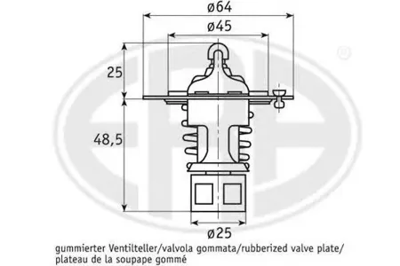 ERA 350232 Термостат Infiniti J30, QX4 Nissan Pathfinder , Patrol