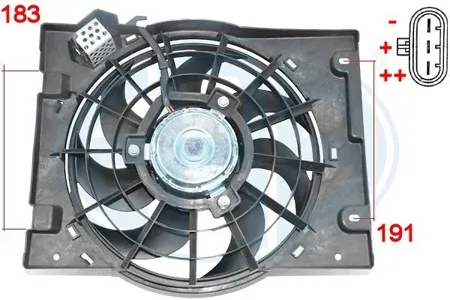 ERA 352066 Вентилятор охлаждения двигателя