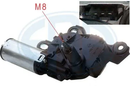 ERA 460147 Мотор стеклоочистителя (задний)