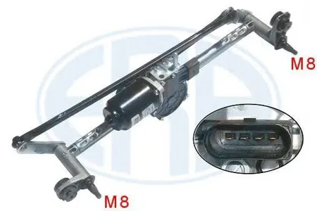ERA 460193 Трапеция стеклоочистителя (с мотором)
