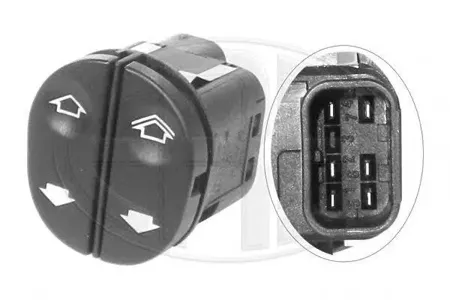 ERA 662292 Выключатель стеклоподъемник Ford Fiesta Fusion
