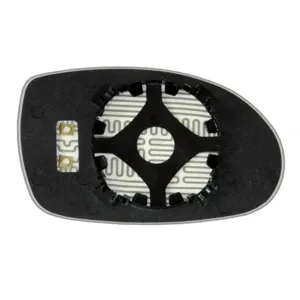ERGON 19140108 стекло зеркала лев. сфера нейтр.с об-ом, 12В, OEM 8151EU Citroen C5 I 01-08