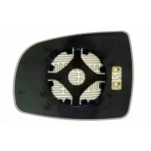 ERGON 69330609 стекло зеркала прав. сфера нейтр.с об-ом, 12В, OEM 963659U01A Nissan Note I 05-13