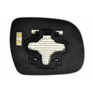 ERGON 92520106 стекло зеркала лев. асферика нейтр.с об-ом, 12В,OEM 879610K050 Toyota Hilux VI 01-05