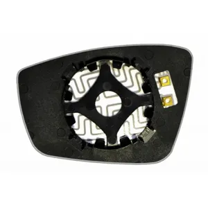 ERGON 93640909 стекло зеркала правая сфера нейтр. с об-м, 12В, OEM 5JA857522 VW Polo V 09-15