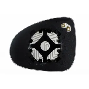 ERGON 93901009 стекло зеркала прав.сфера нейтр.с об-ом, 12В, OEM 7P6857522 VW Touareg II
