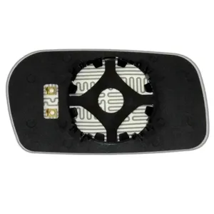 ERGON 94009106 стекло зеркала левая асферика нейтр. с об-м, 12В, OEM 4A1857535 Audi 100 91-94