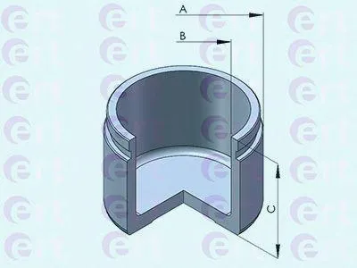 ERT 151036C Поршень суппорта Lexus RX300 (00-03) d60mm (AKEBONO) 151036-C