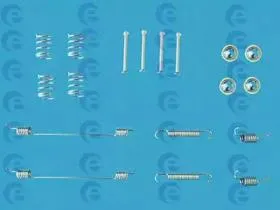 ERT 310025 Комплектующие, тормозная колодка