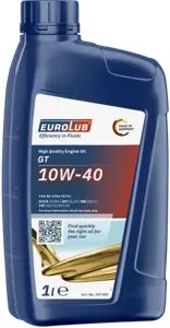 EUROLUB 337001 Масло моторное EUROLUB GT SLCF 10W40 псинт.1л