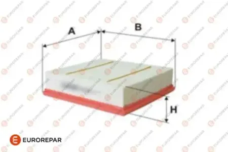 EUROREPAR 1616268280 Фильтр воздушный