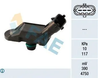 FAE 15021 Датчик давления Fiat