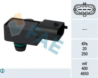 FAE 15056 Датчик давления во впускном коллекторе