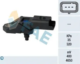 FAE 15108 Датчик давления воздуха