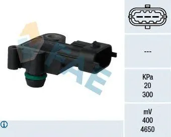 FAE 15129 Датчик давления наддува Ford