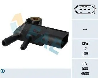 FAE 16100 Датчик давления выпускной системы